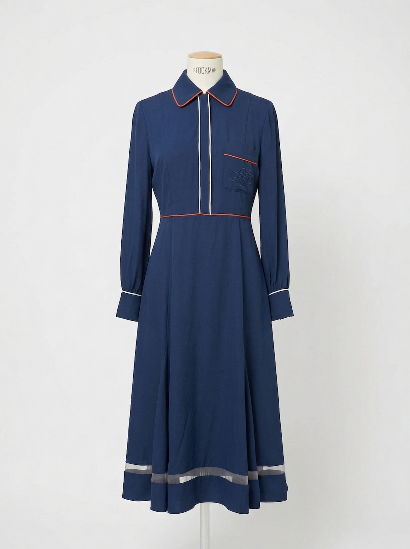 Robe en soie Fendi