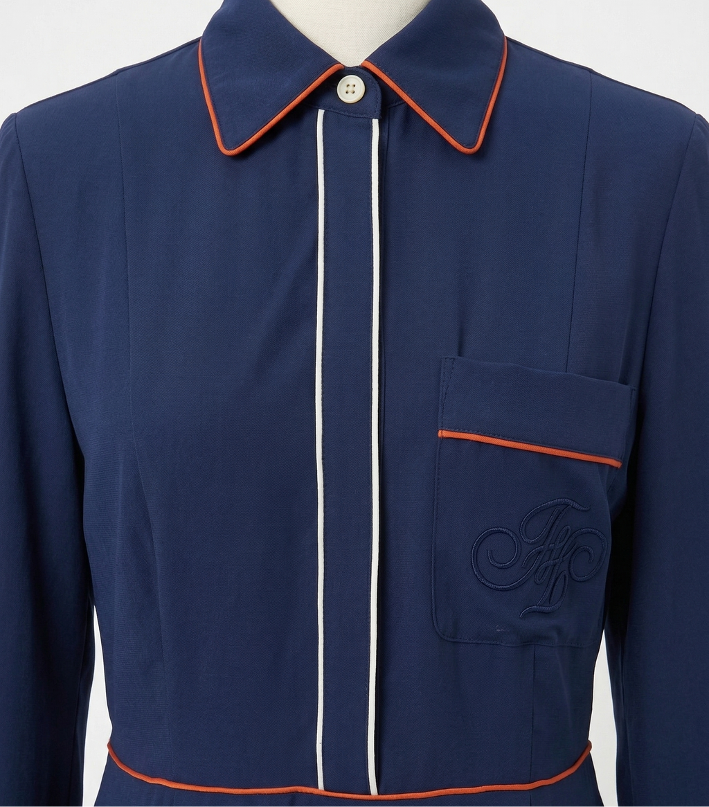 Robe en soie Fendi