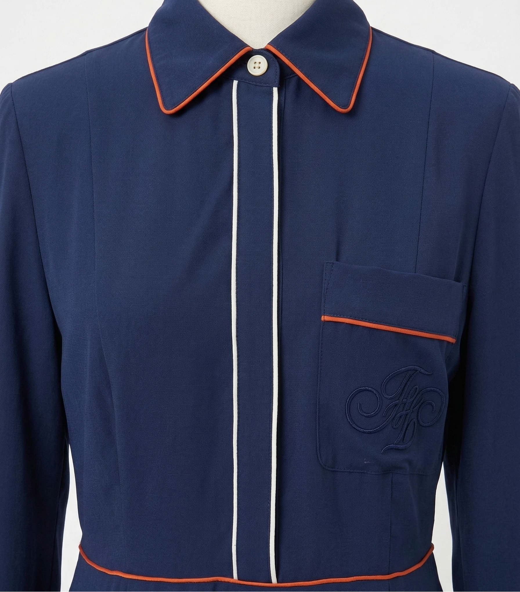 Robe en soie Fendi