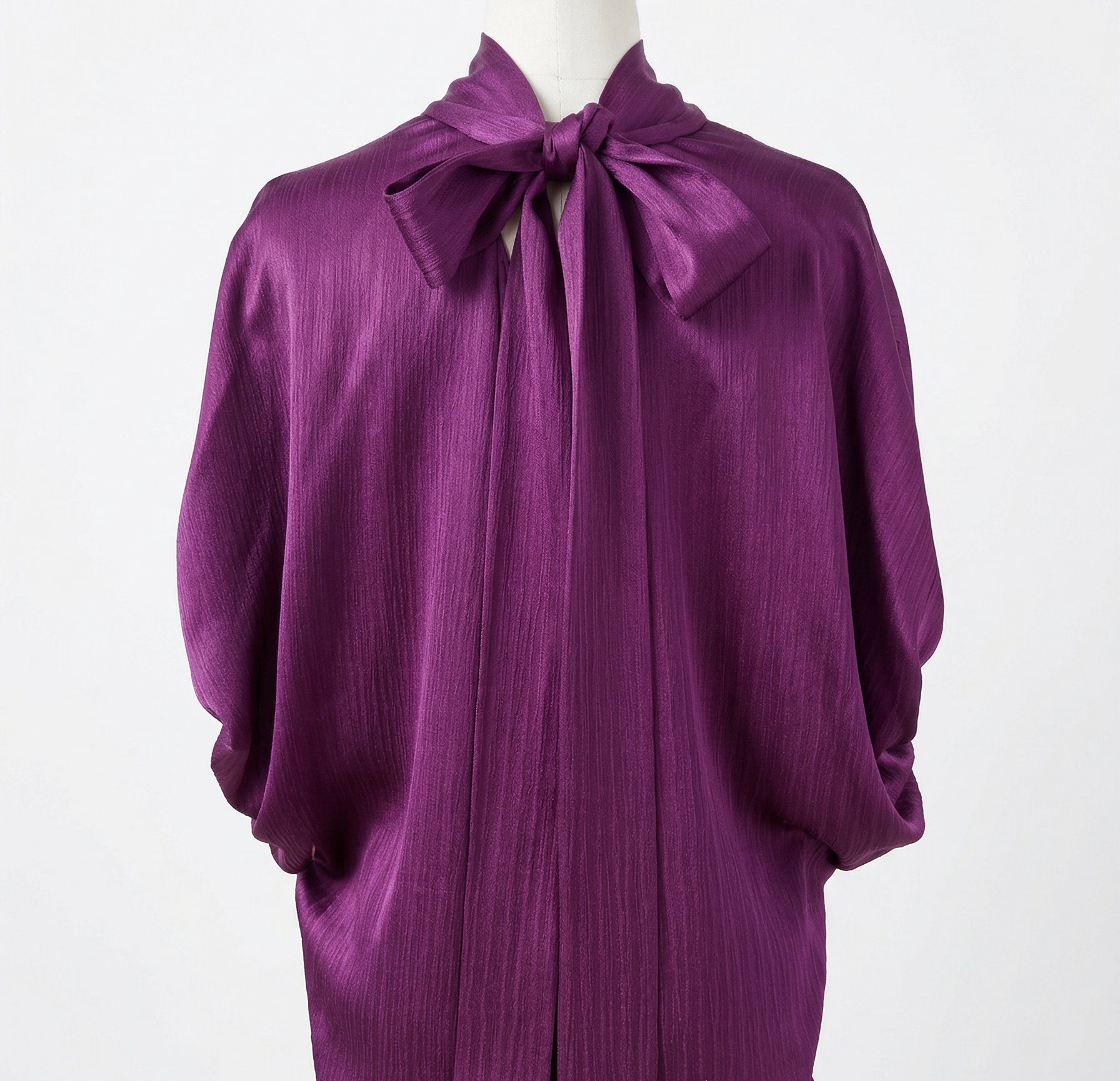 Robe Yves Saint Laurent prune