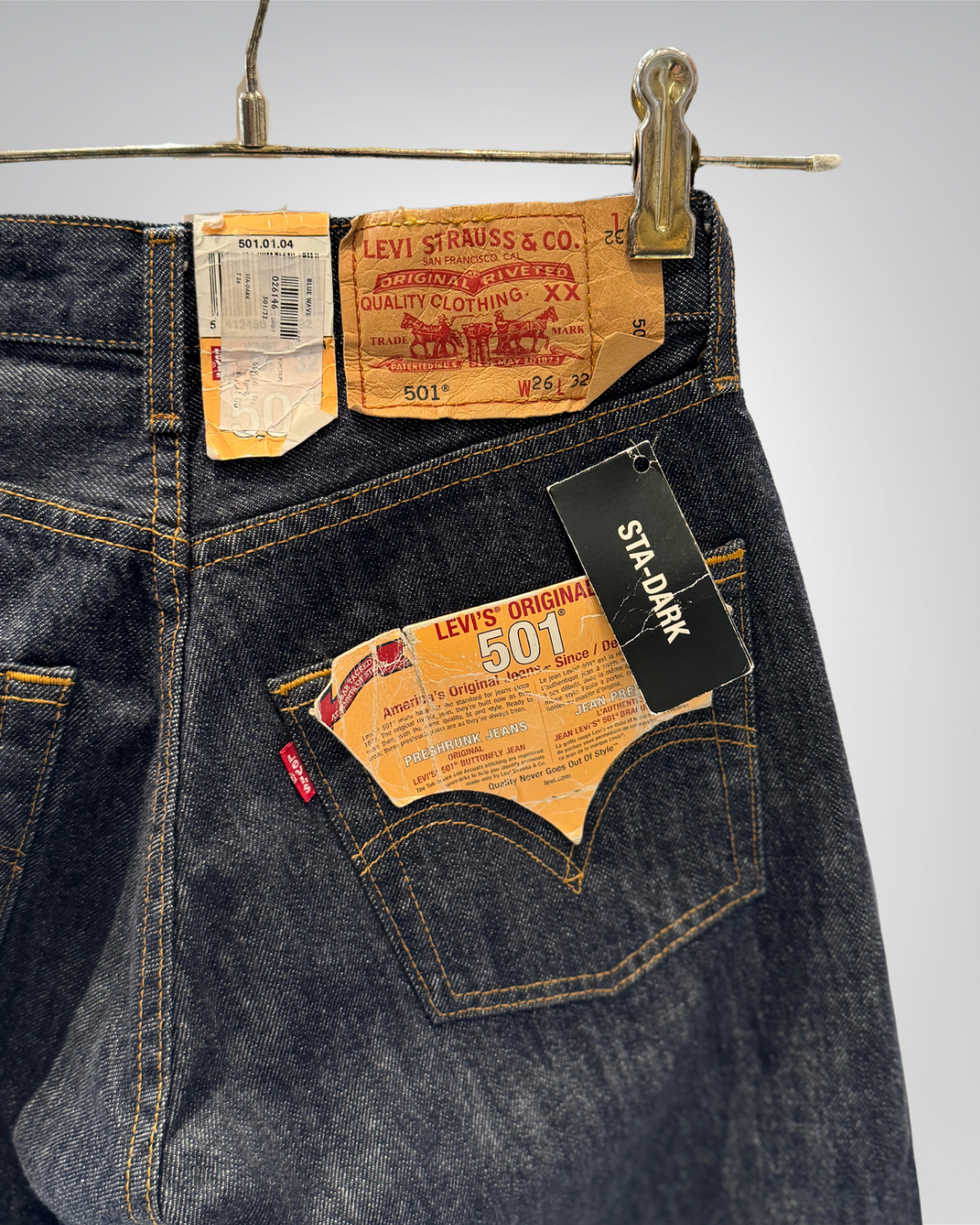Jeans Levi's 501 W26 L32 - numéro 1H