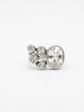 Bague vintage en argent années 70