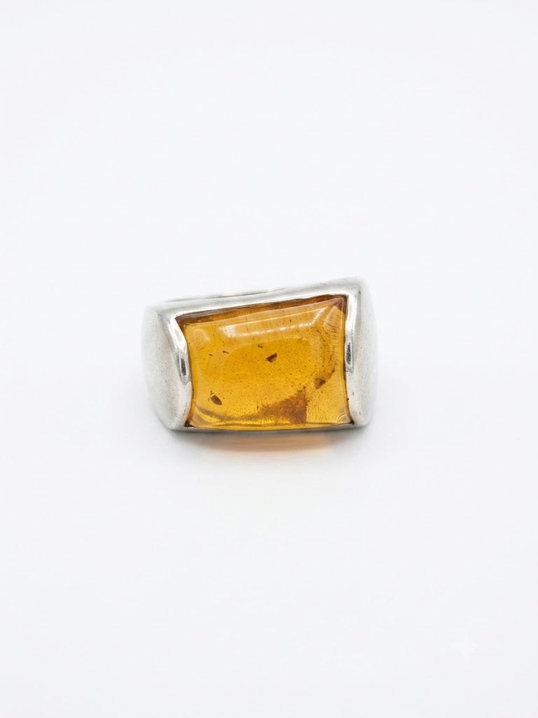 Bague vintage en argent années 70