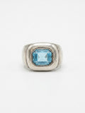 Bague vintage en argent années 70
