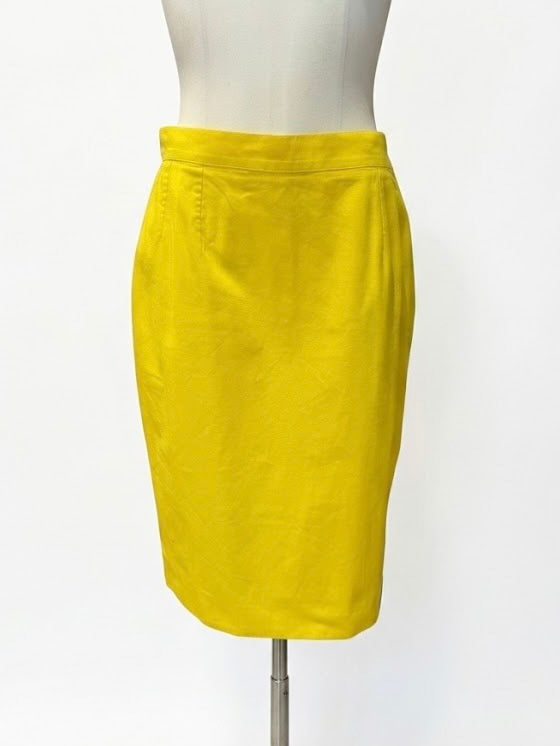 Jupe Yves Saint Laurent jaune