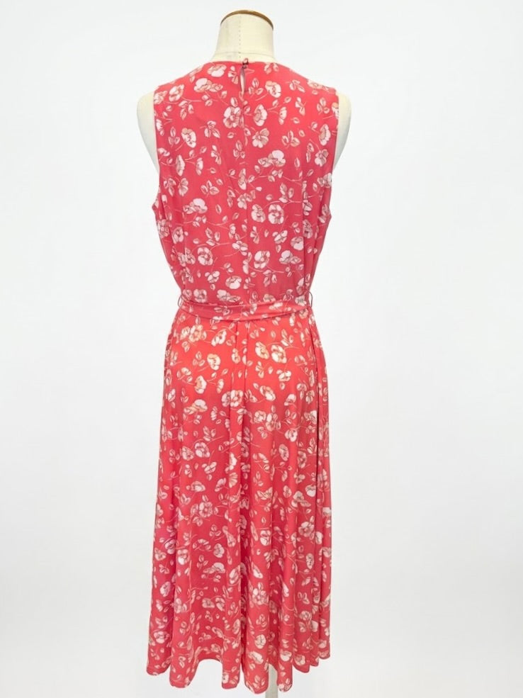 Robe Lauren Ralph Lauren à imprimé fleuri rose