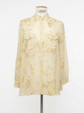 Blouse Kenzo en soie imprimée florale