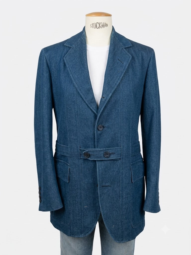 Blazer Hartwood en denim bleu