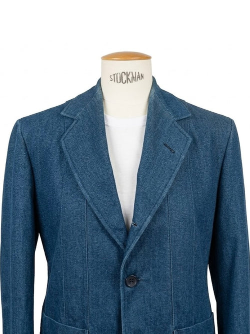 Blazer Hartwood en denim bleu