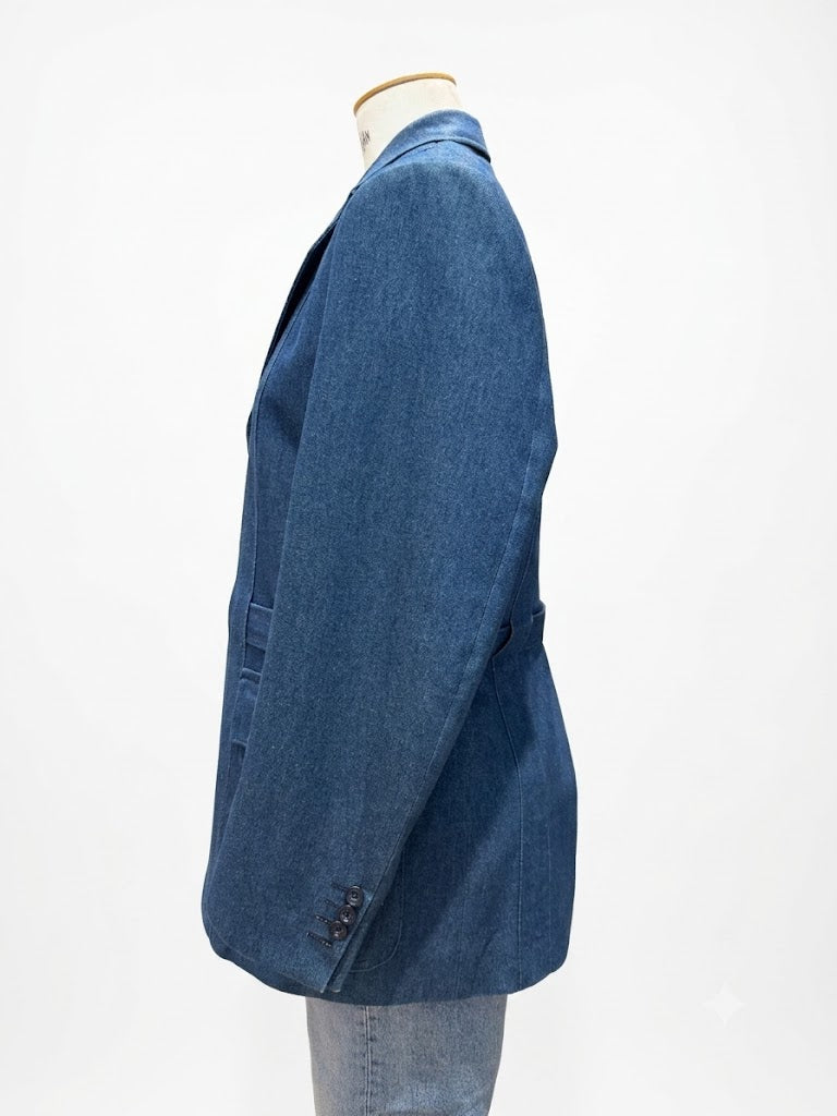 Blazer Hartwood en denim bleu