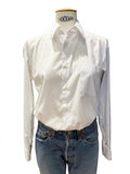 Chemise en popeline blanche