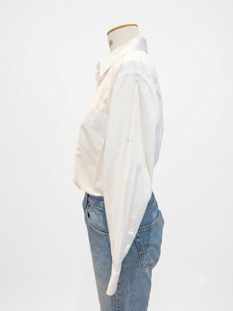 Chemise blanche Custom Made en coton