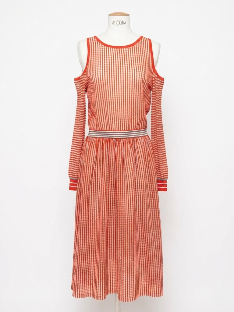 Robe Fendi en maille de soie