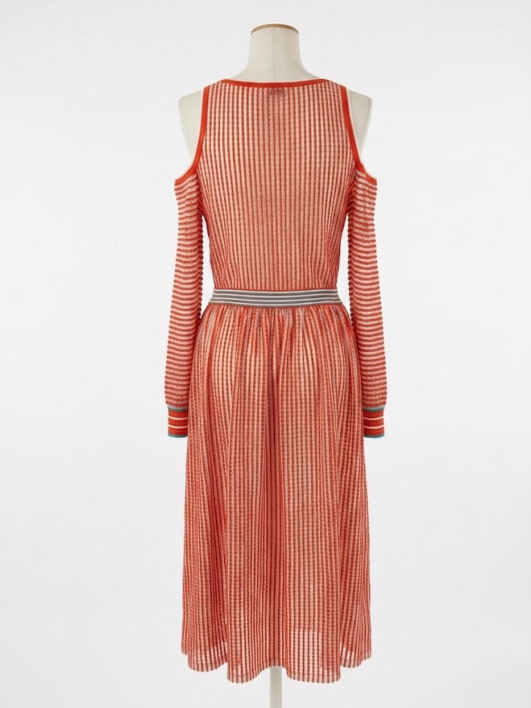 Robe Fendi en maille de soie