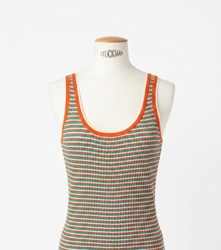 Robe Fendi en maille de soie sans manche