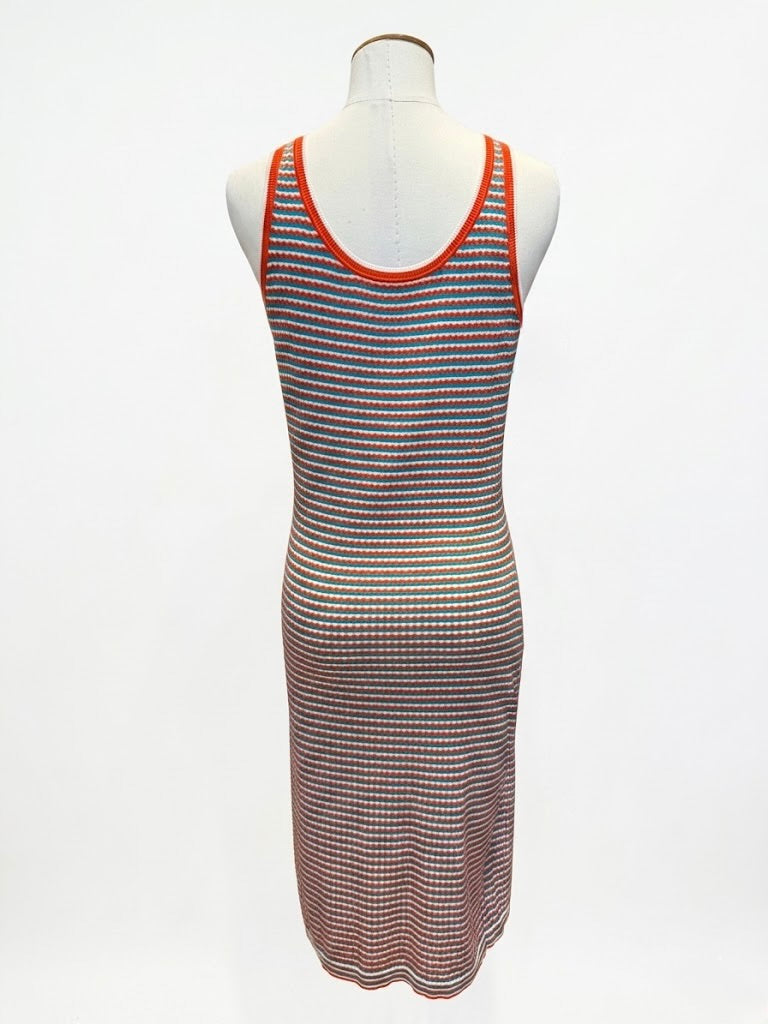 Robe Fendi en maille de soie sans manche