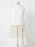 Robe "débardeur" Sacai