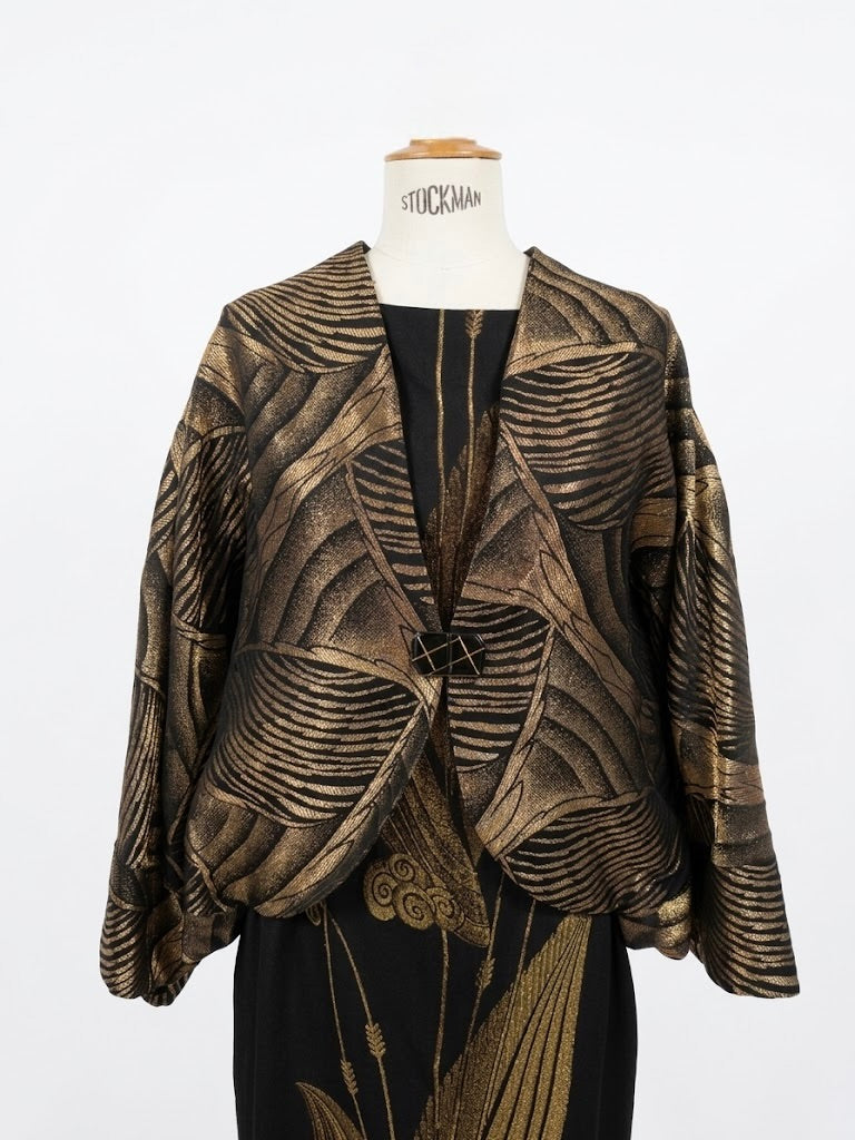 Veste Ralph Lauren noire et dorée