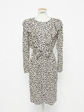 Robe Saint Laurent Rive Gauche à motif étoiles