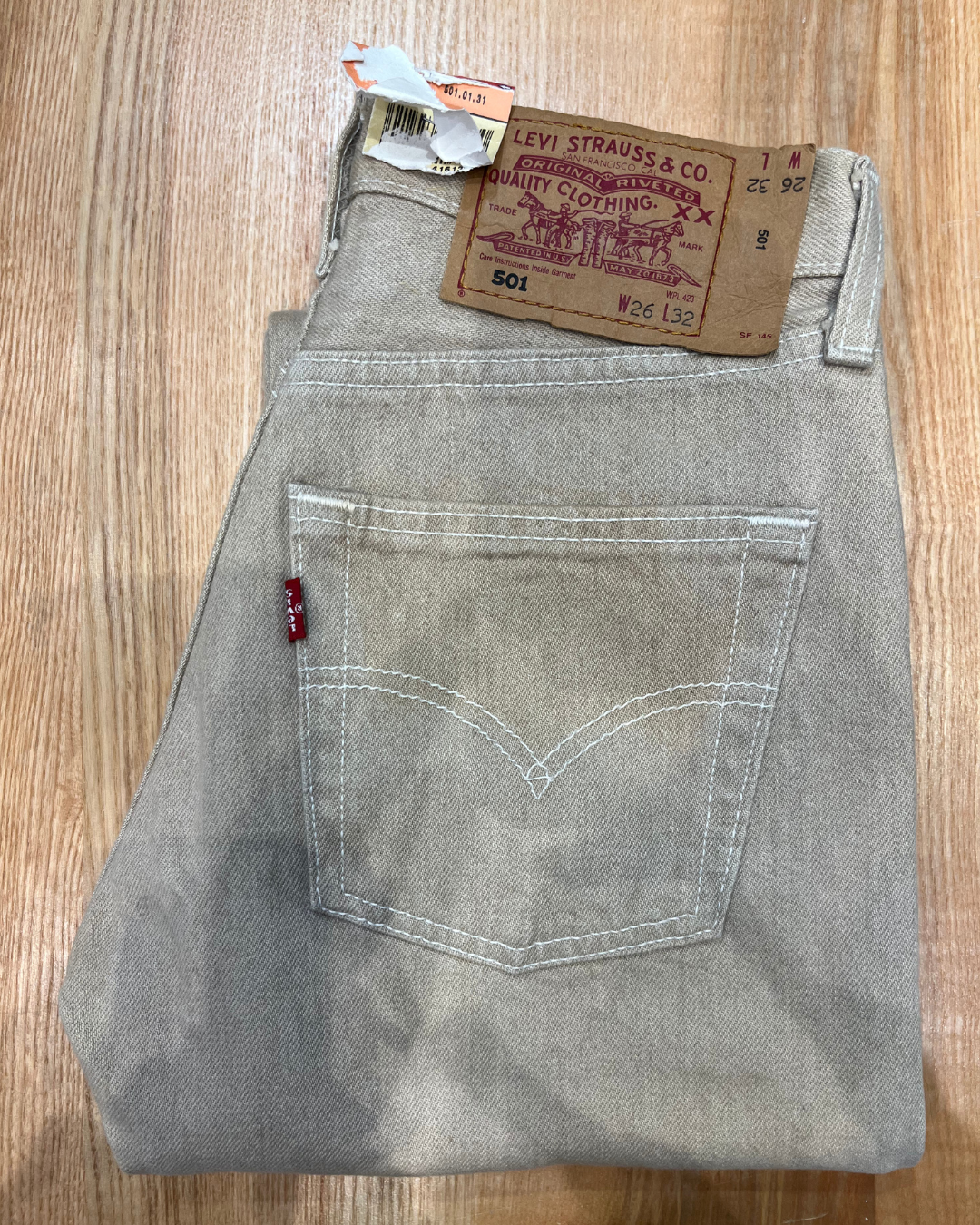 Jeans Levi's 501 W26 L32 - numéro 5D