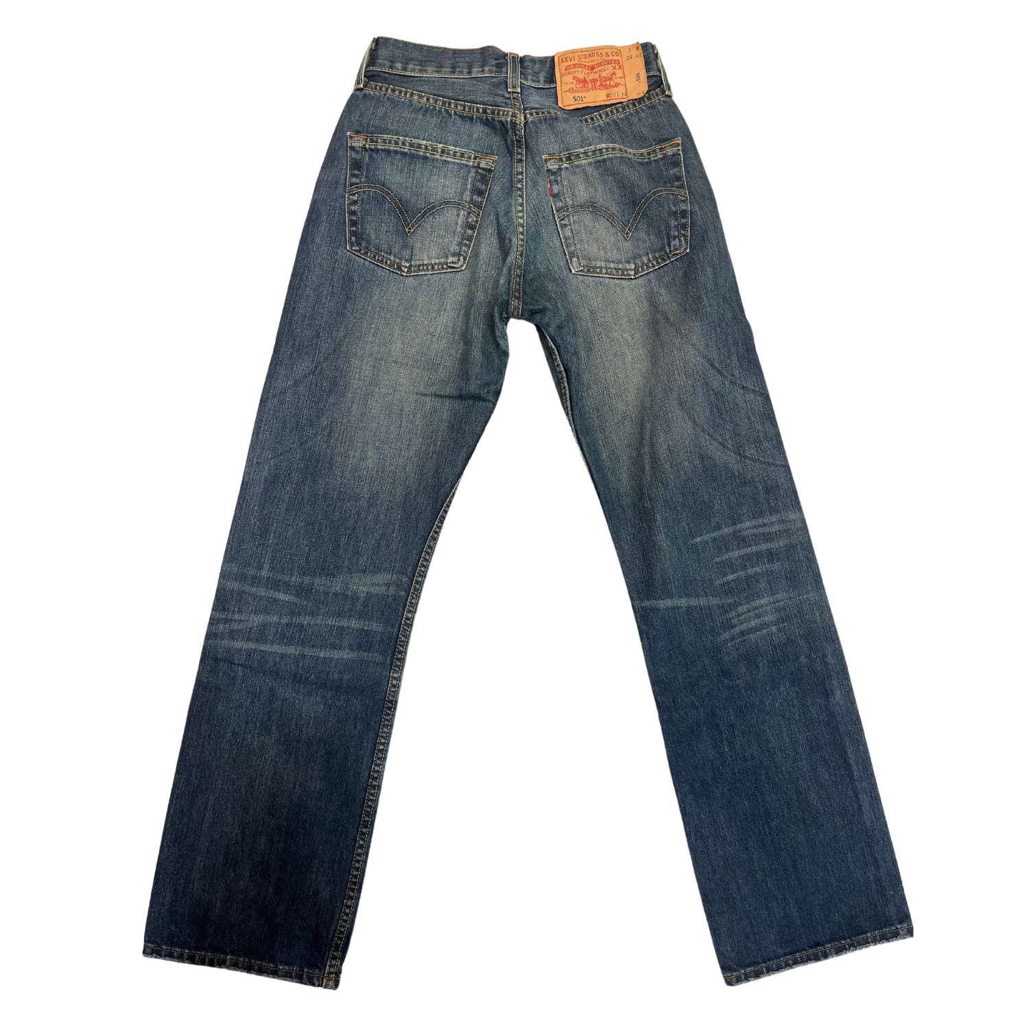 Jeans Levi s 501 W27 L32 numero AA Le Vintage de Julie