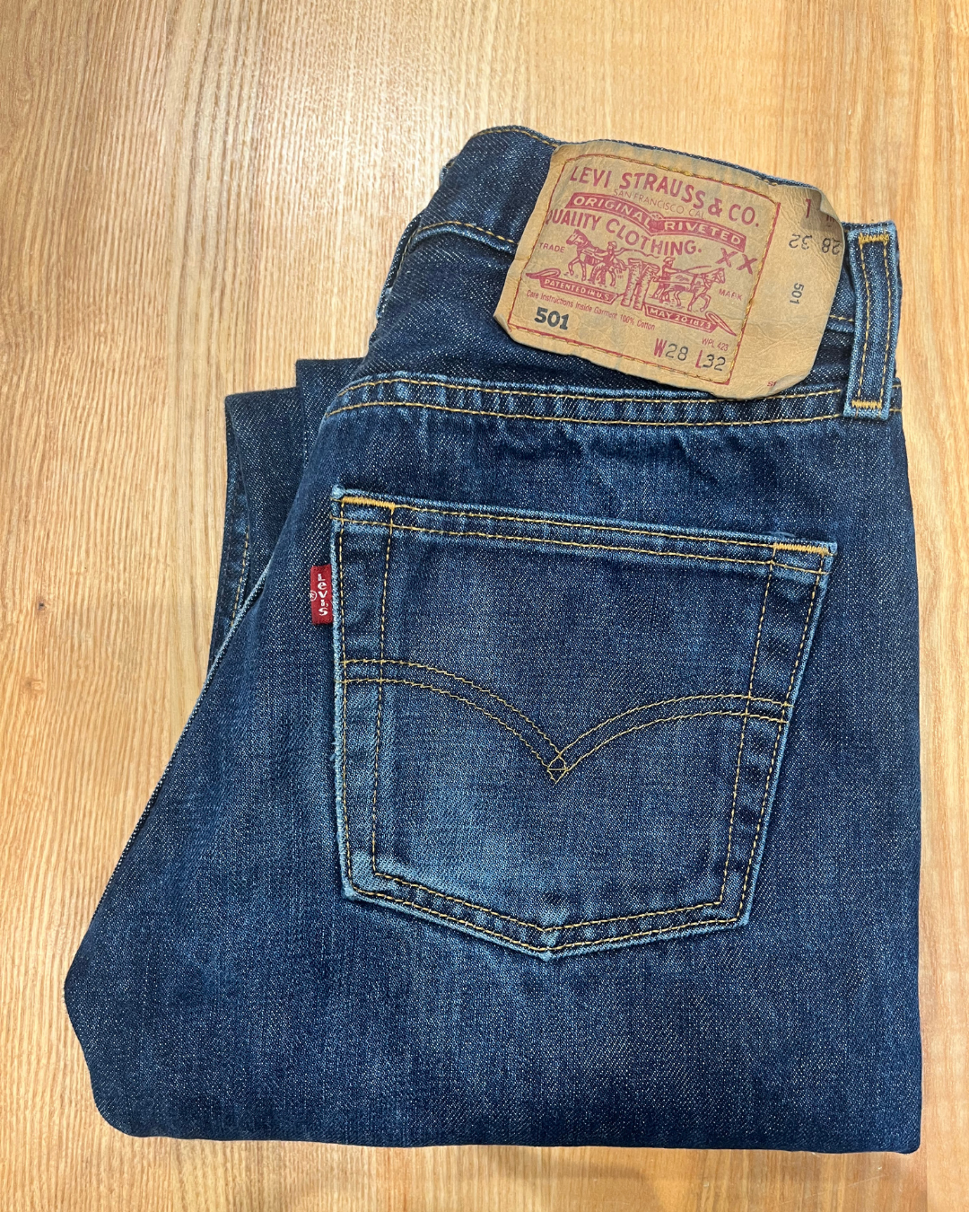 Jeans Levi's 501 W28 L32 - numéro JJJJ