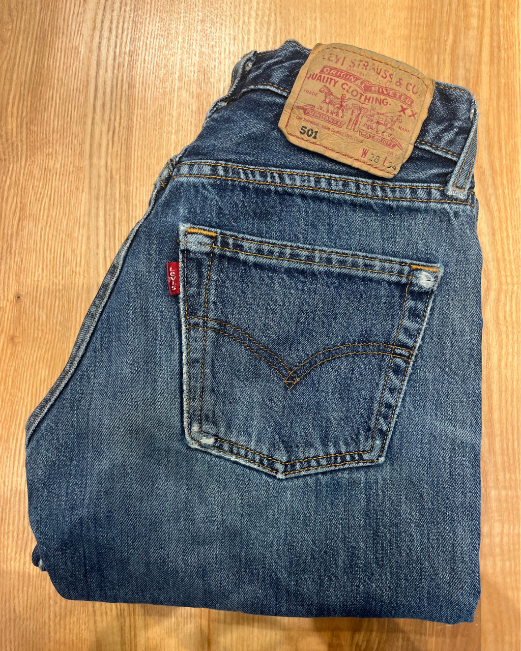 Jeans Levi's 501 W28 L34 - numéro KKKK