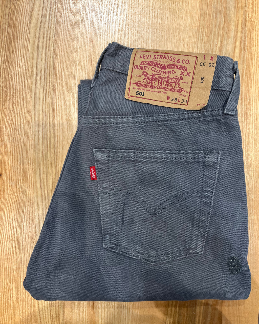 Jeans Levi's 501 W28 L30 - numéro 5L