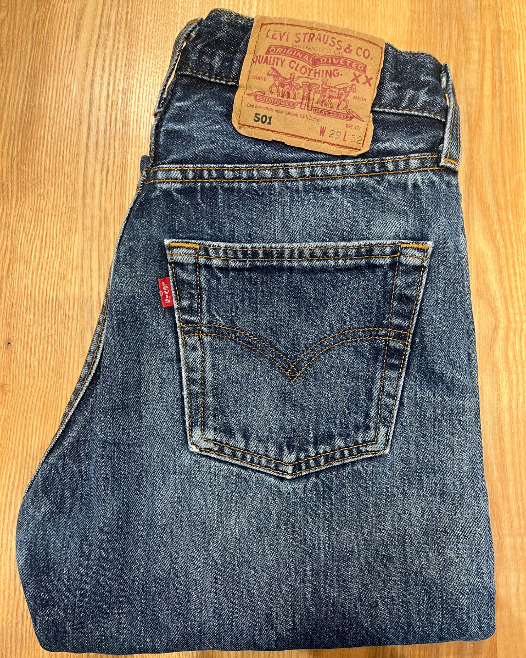 Jeans Levi's 501 W29 L32 - numéro VVV