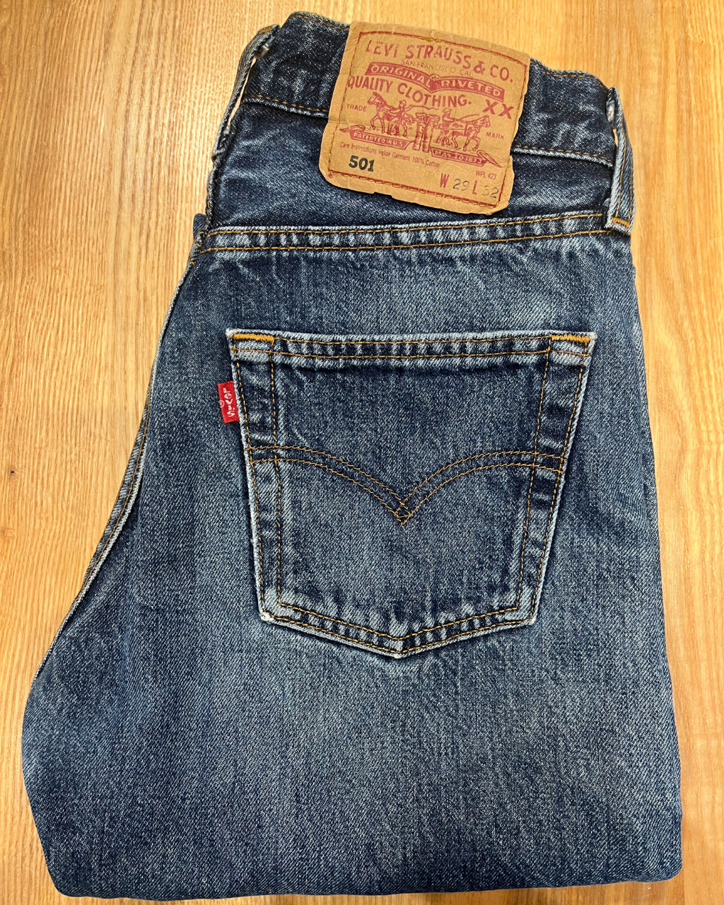 Jeans Levi's 501 W29 L32 - numéro VVV