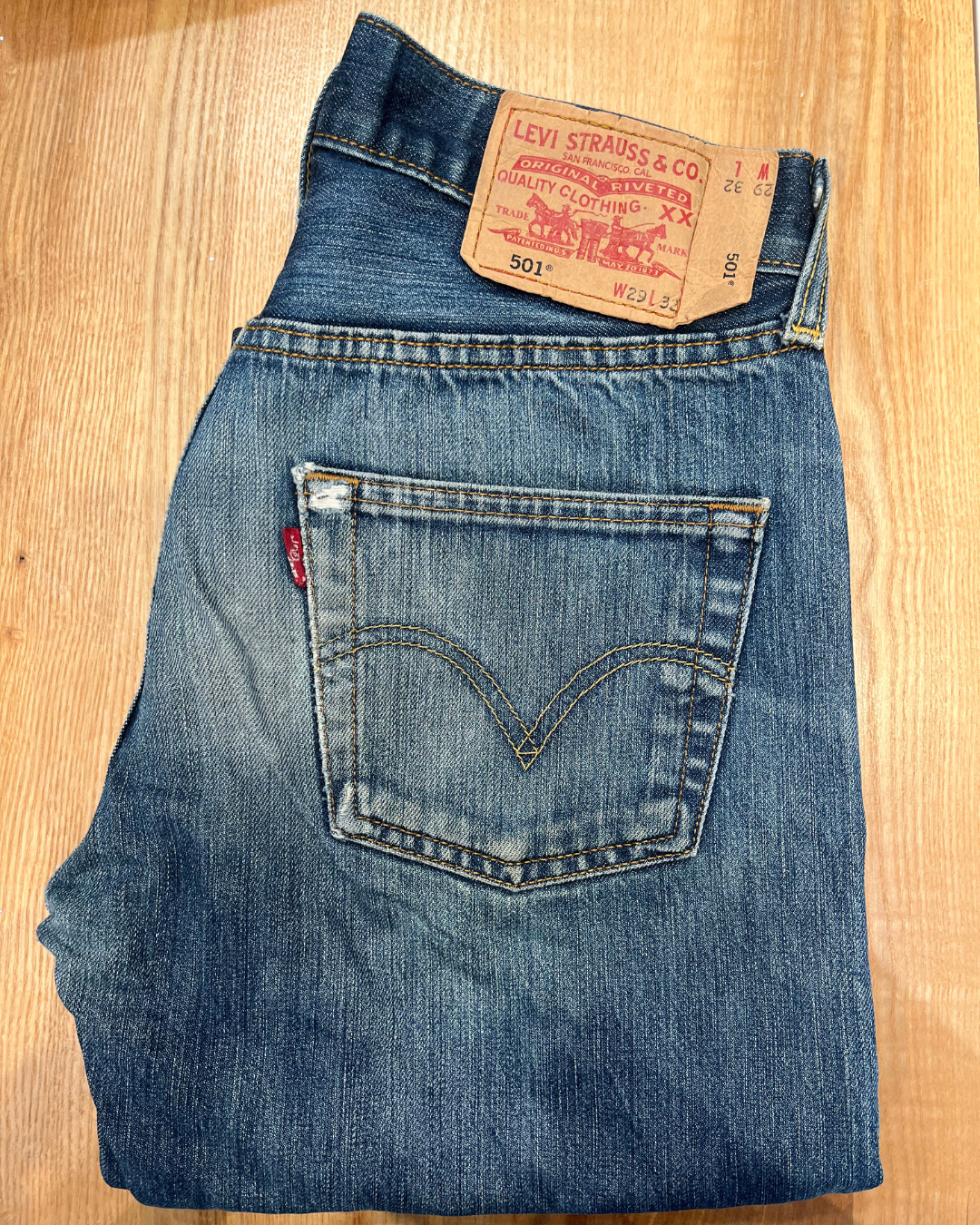 Jeans Levi's 501 W29 L32 - numéro WW