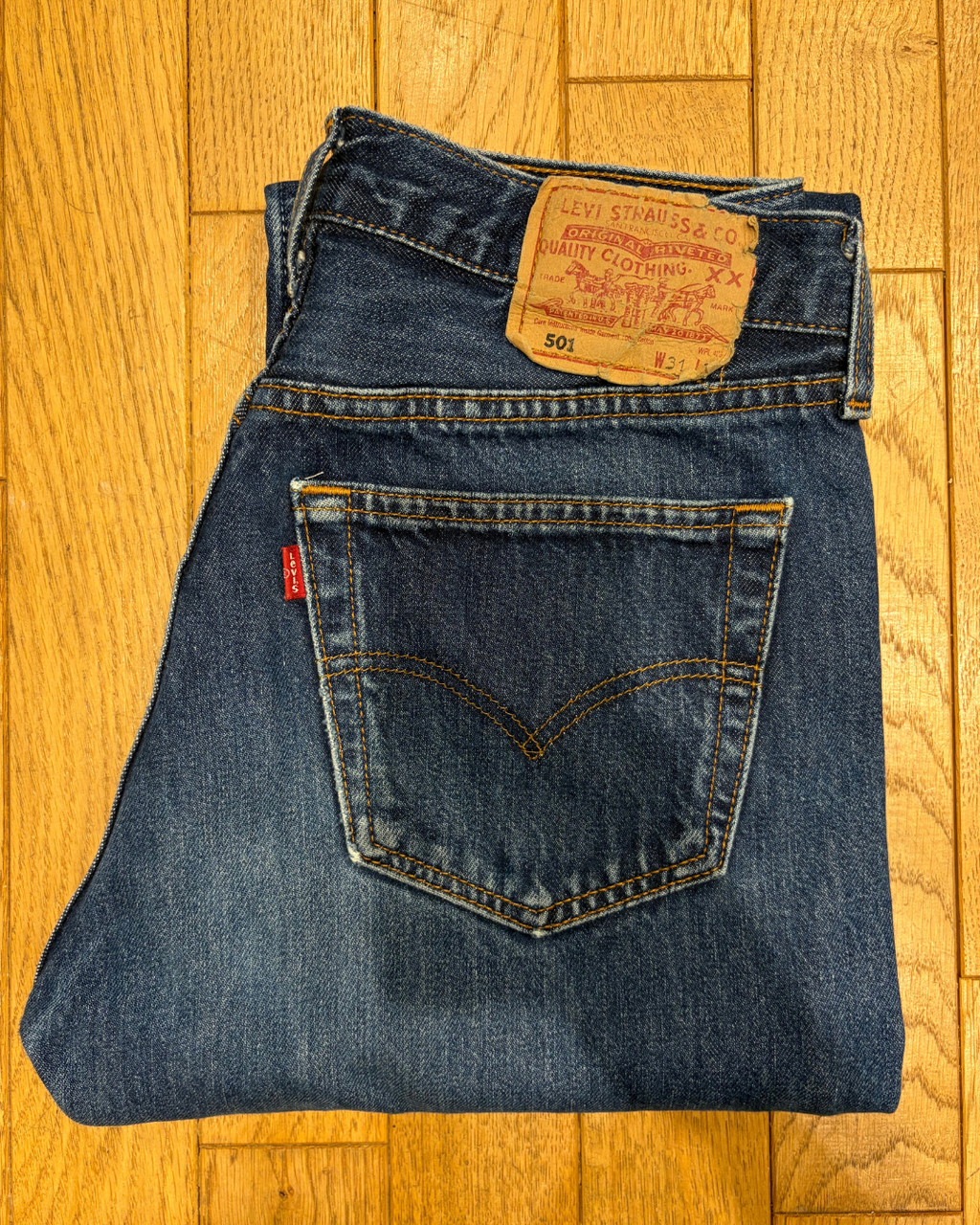 Jeans Levi's 501 W31 L30 - numéro K1