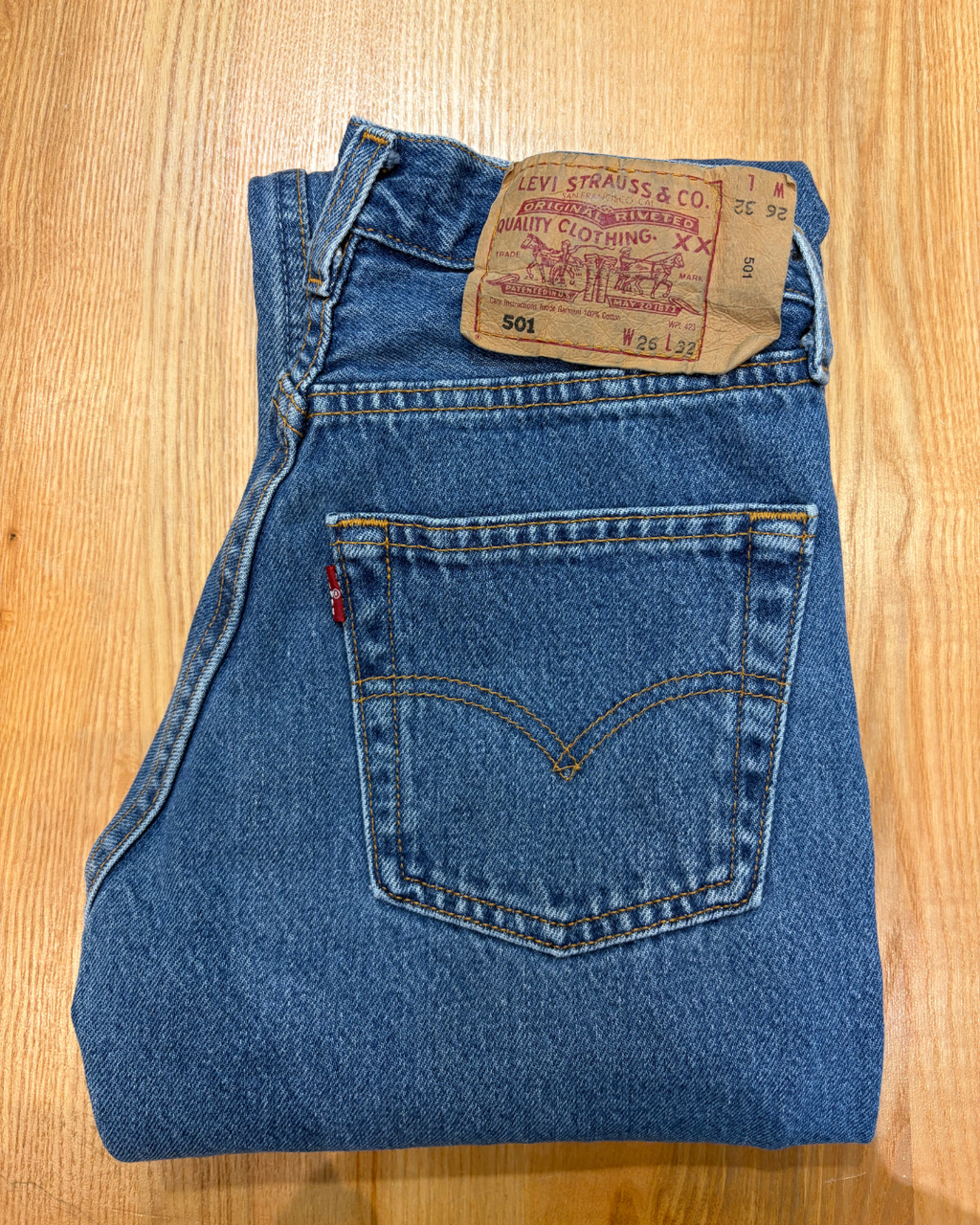 Jeans Levi's 501 W26 L32 - Numéro N1