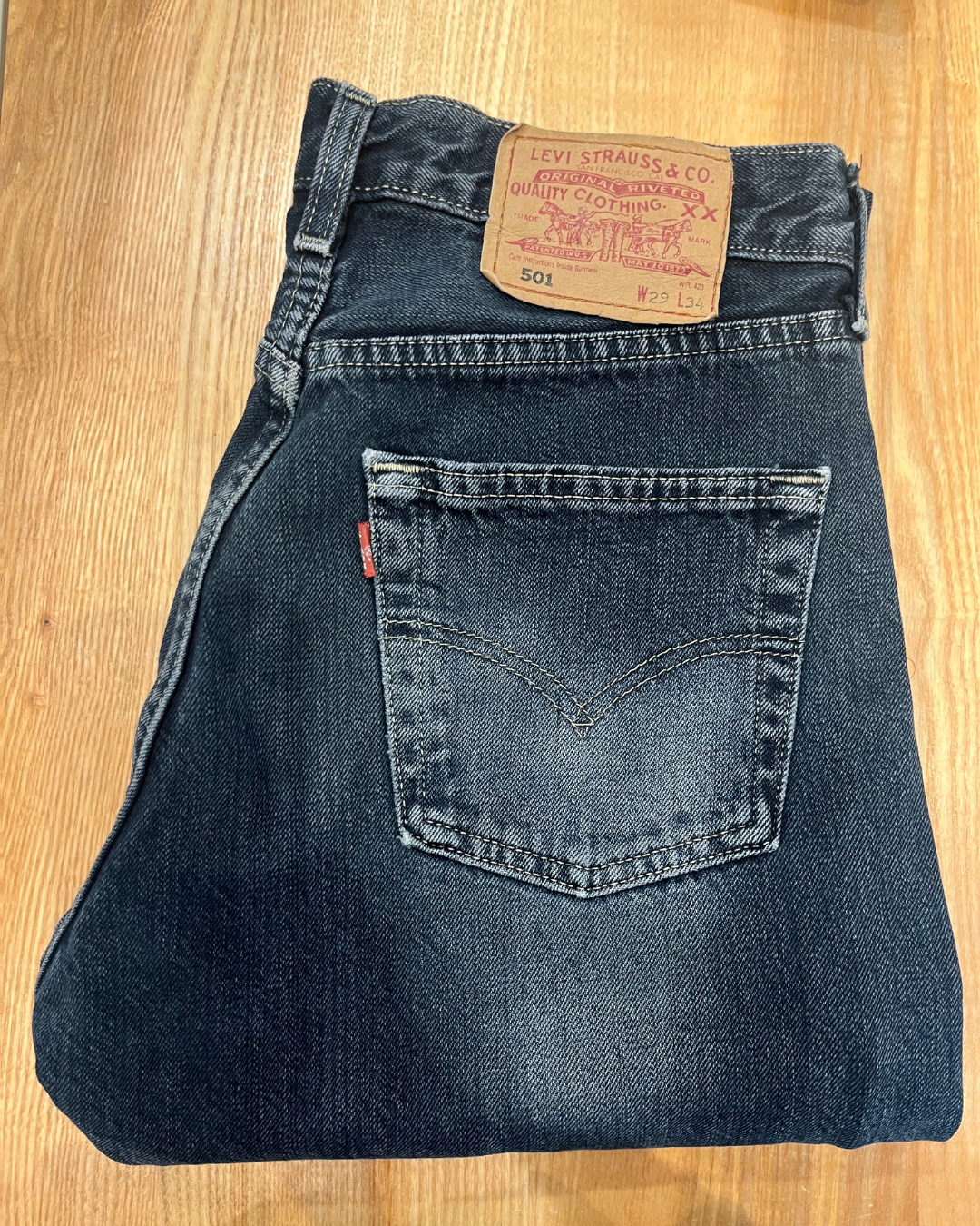 Jeans Levi's 501 W29 L34 - numéro TTT