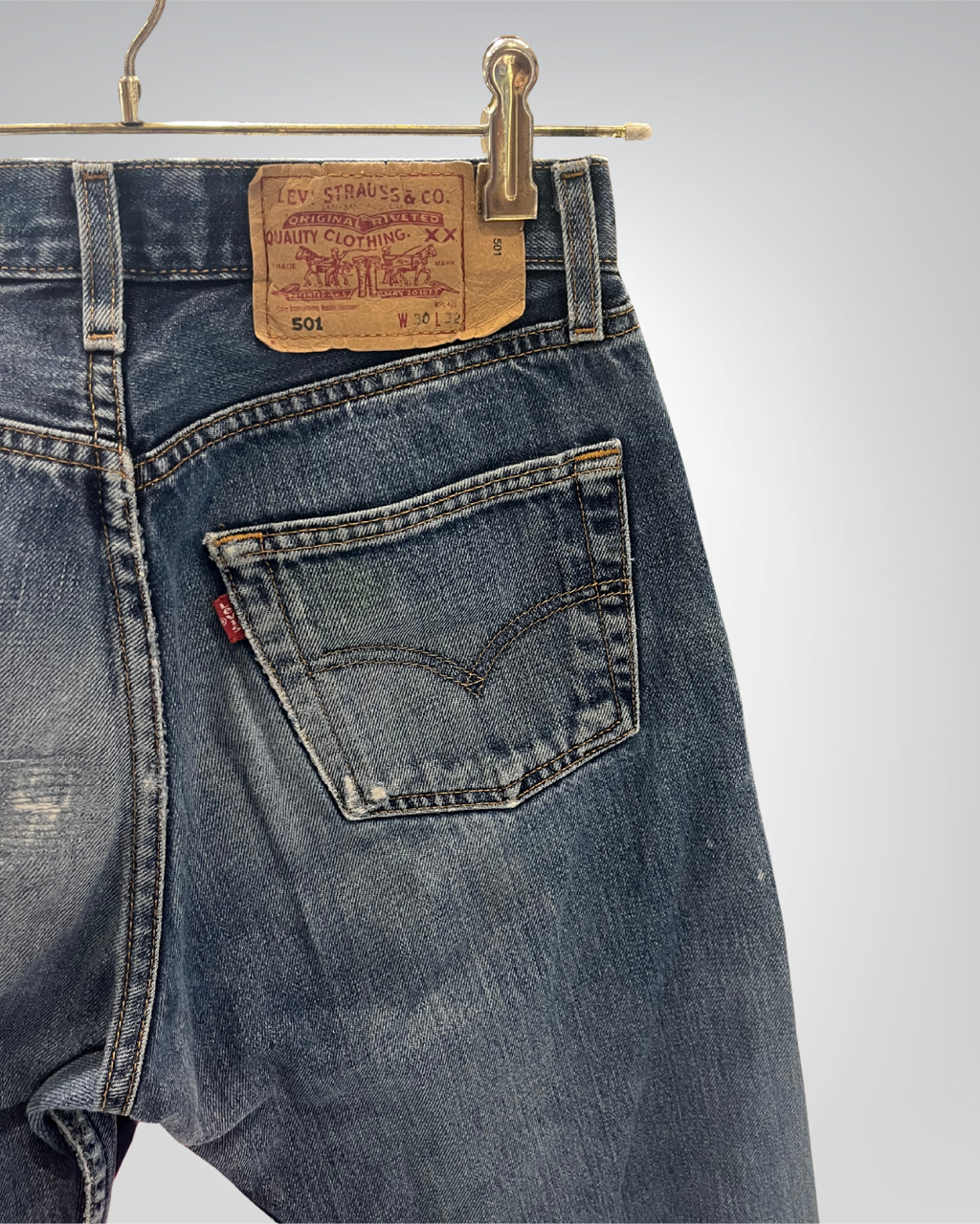 Jeans Levi's 501 W30 L32 - numéro 5X