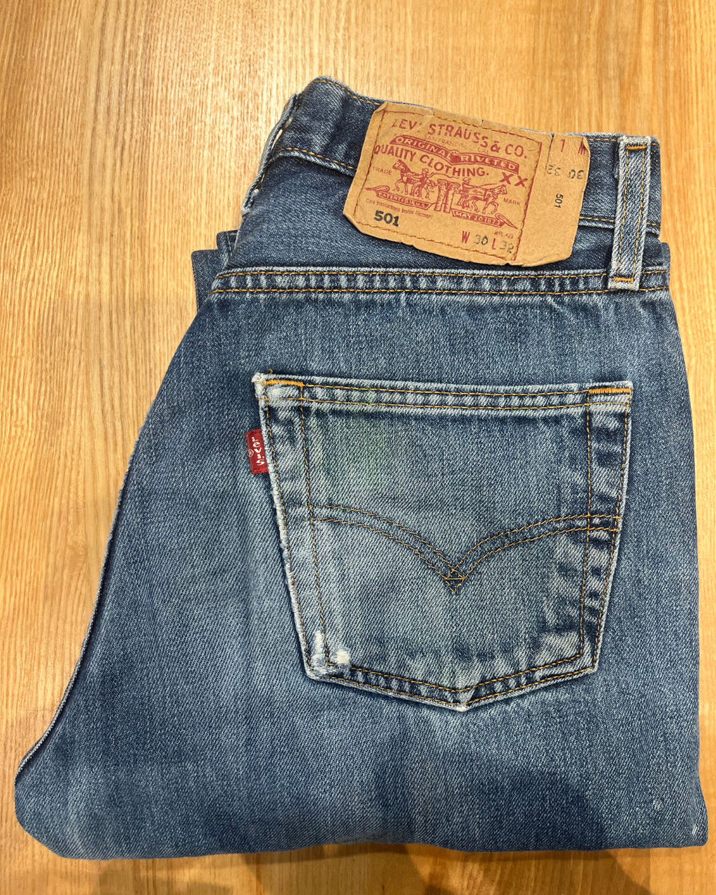 Jeans Levi's 501 W30 L32 - numéro 5X
