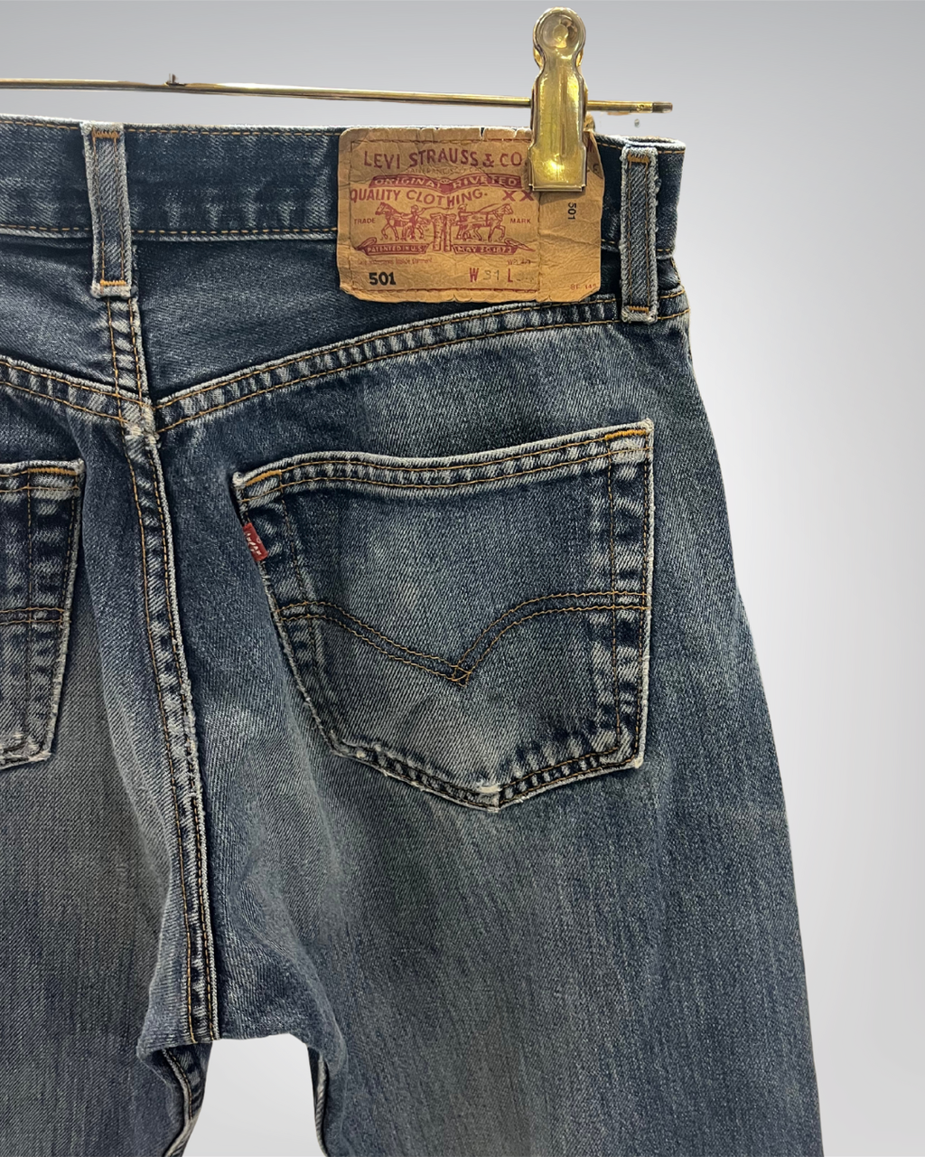 Jeans Levi's 501 W31 L34 - numéro 5U