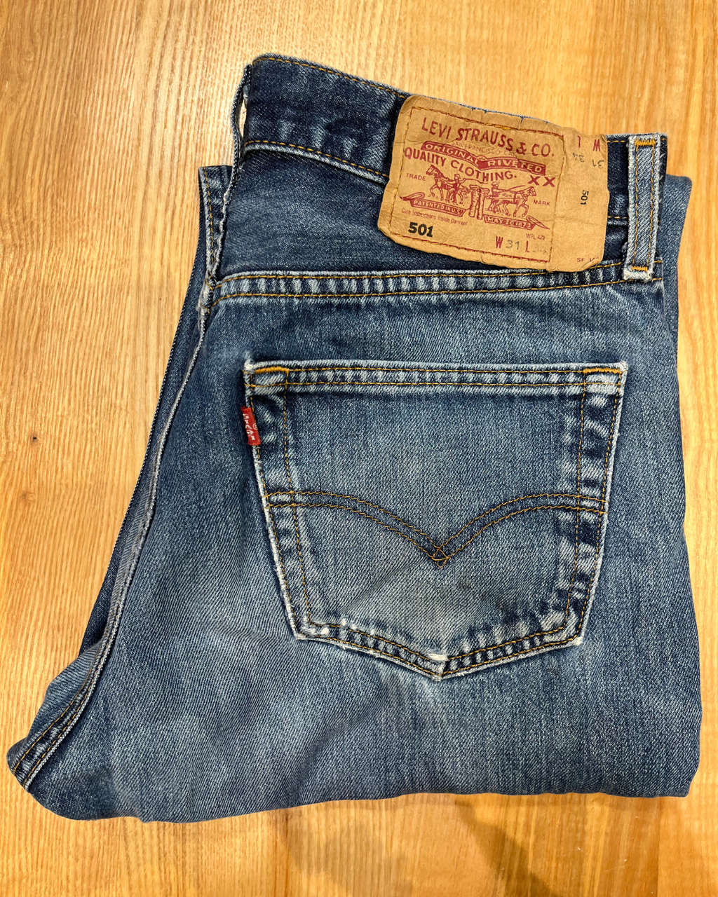 Jeans Levi's 501 W31 L34 - numéro 5U