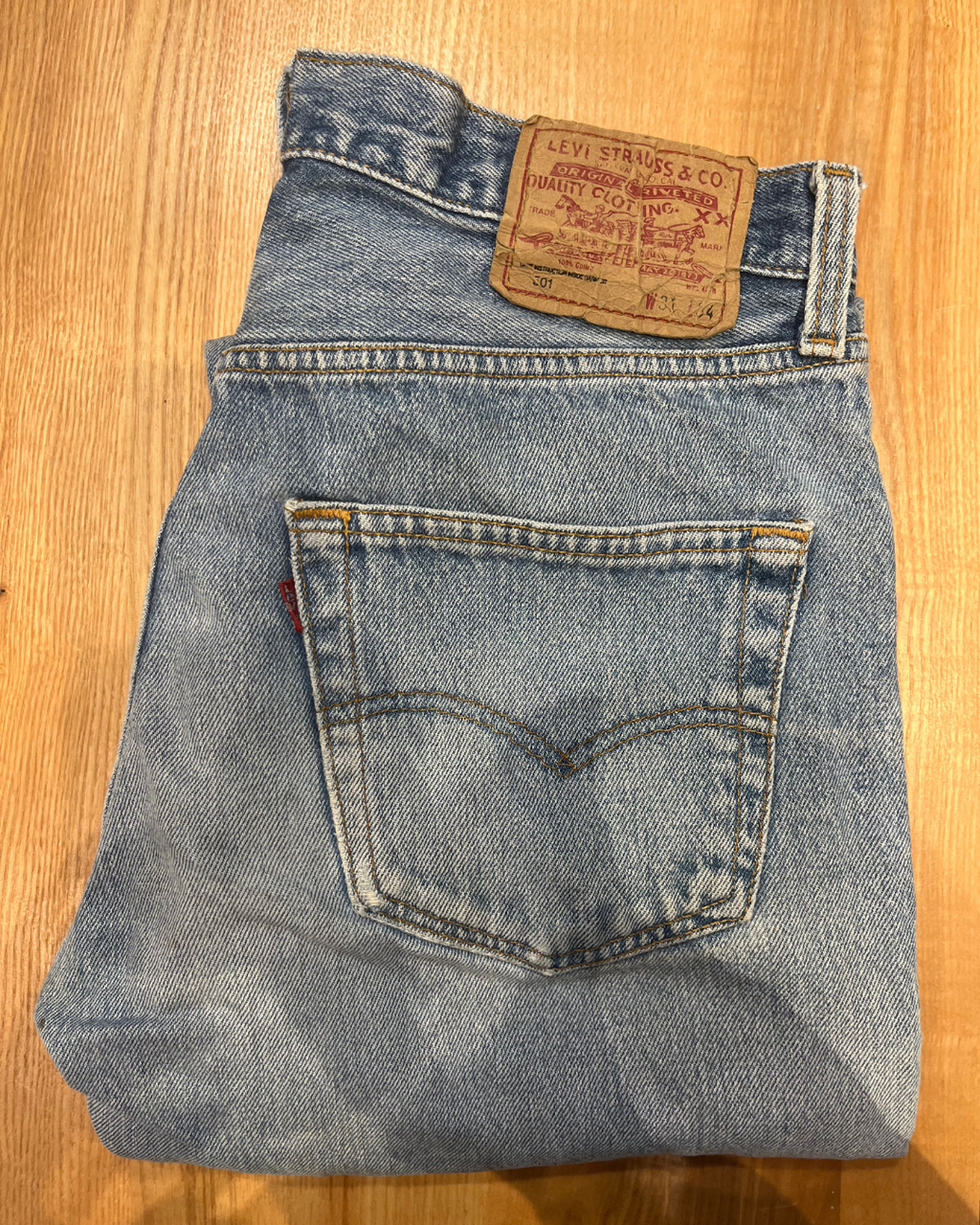 Jeans Levi's 501 W31 L34 - numéro 6A