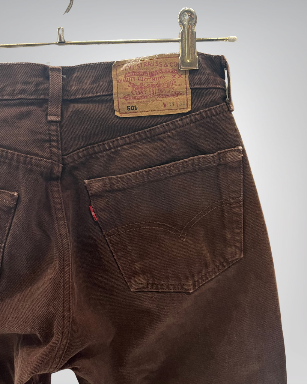 Jeans Levi's 501 W31 L34 - numéro 6D