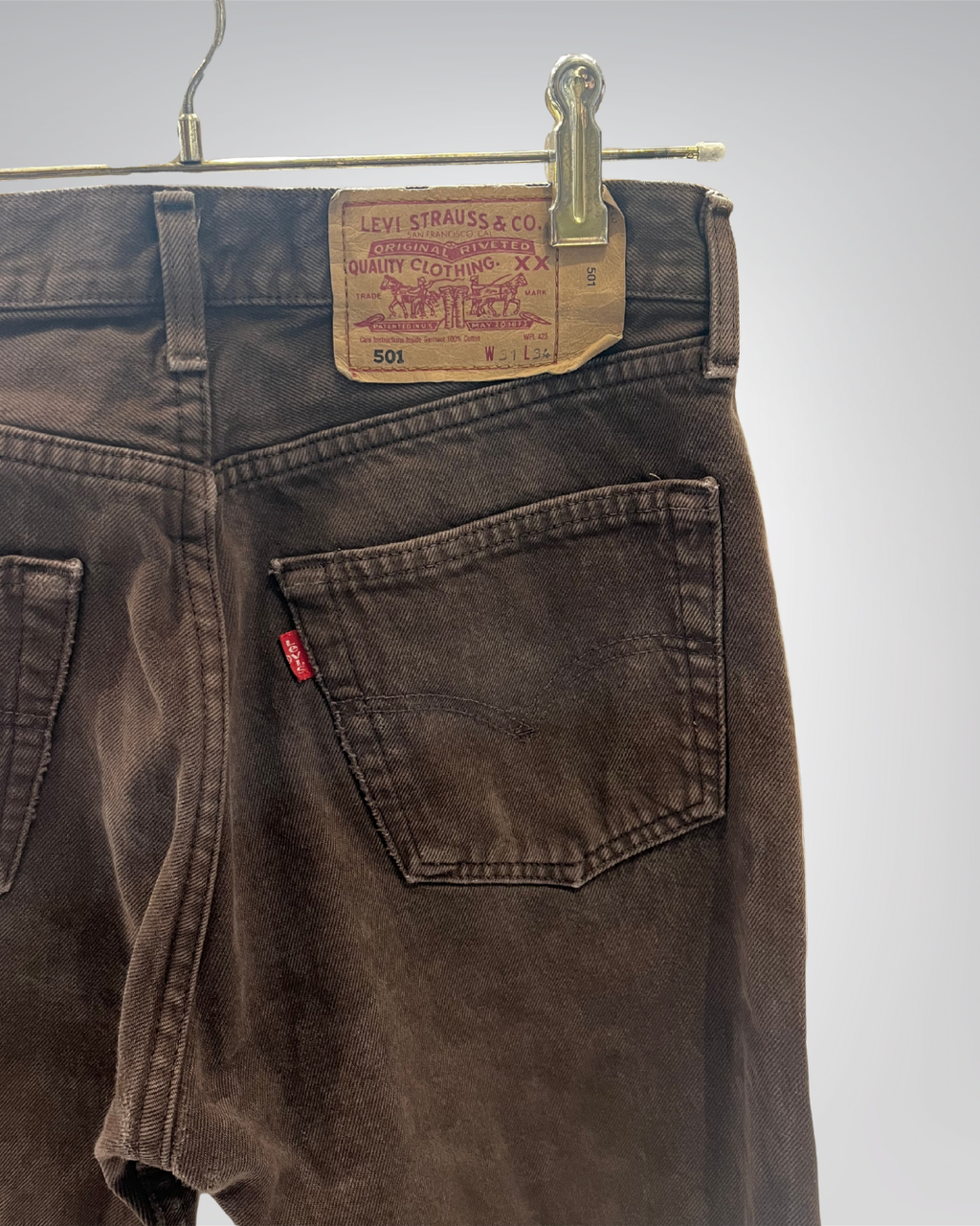 Jeans Levi's 501 W31 L34 - numéro 6E