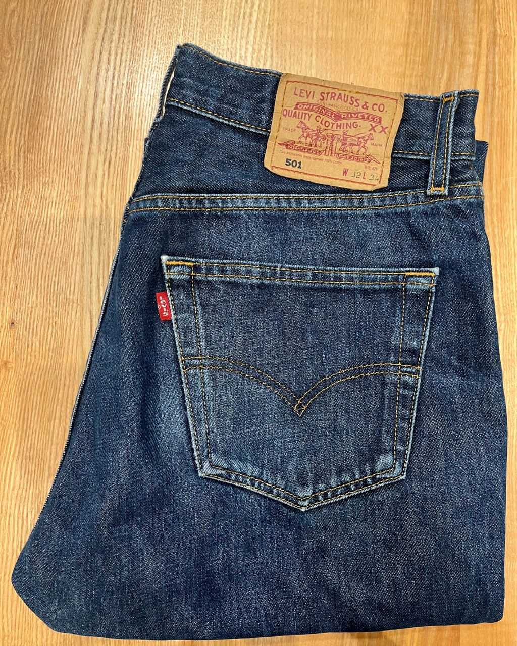 Jeans Levi's 501 W32 L34 - numéro 5R