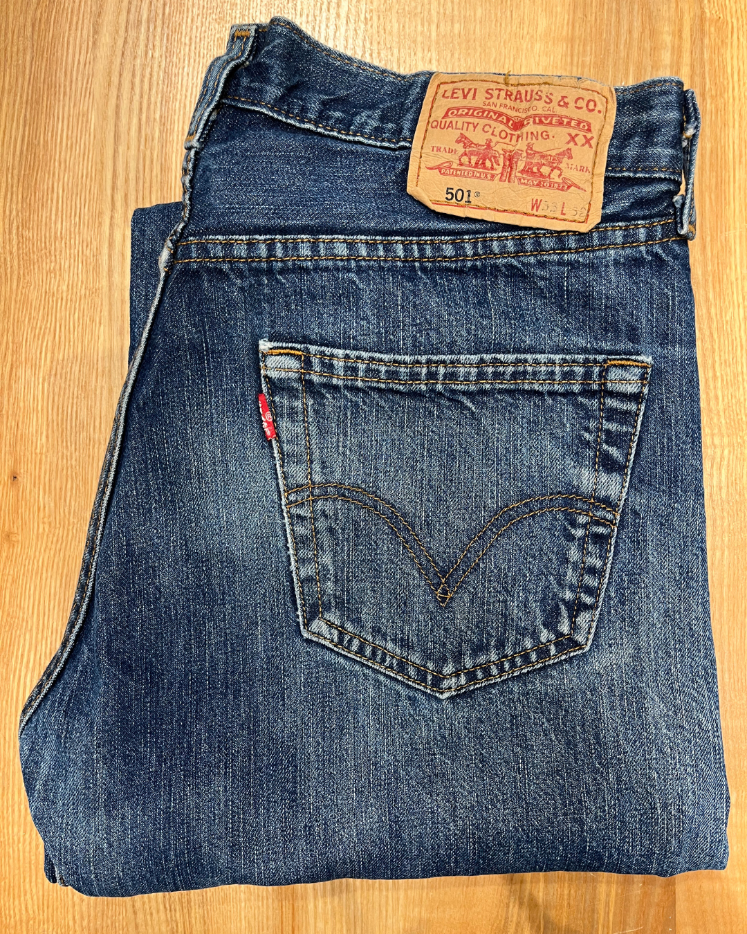 Jeans Levi's 501 W33 L32 - numéro PPP