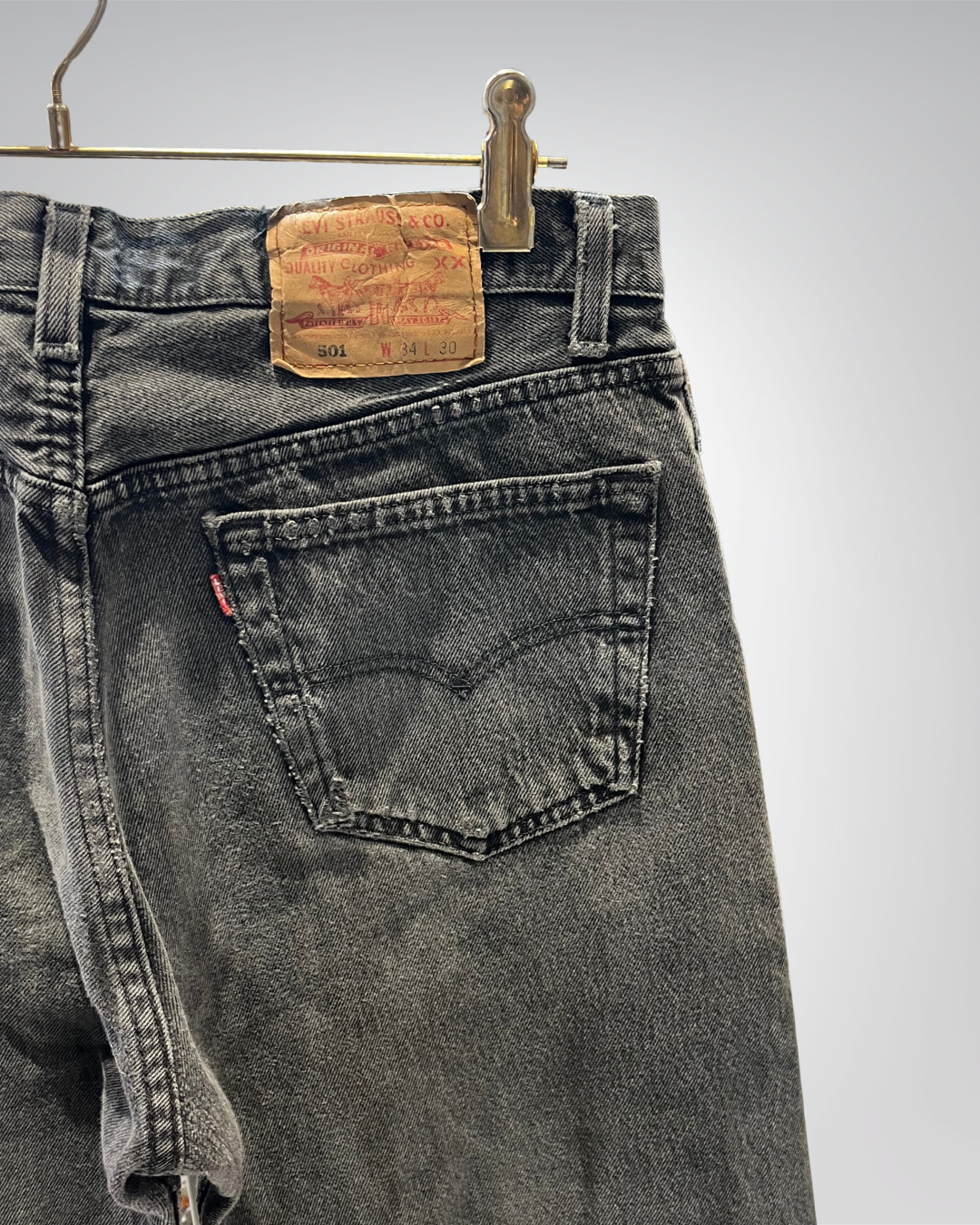 Jeans Levi's 501 W34 L30 - numéro ZZZZ