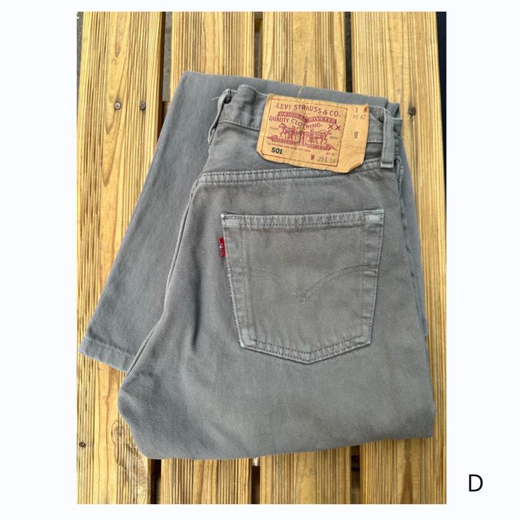 Jeans Levi's 501 W29 L34 numéro D