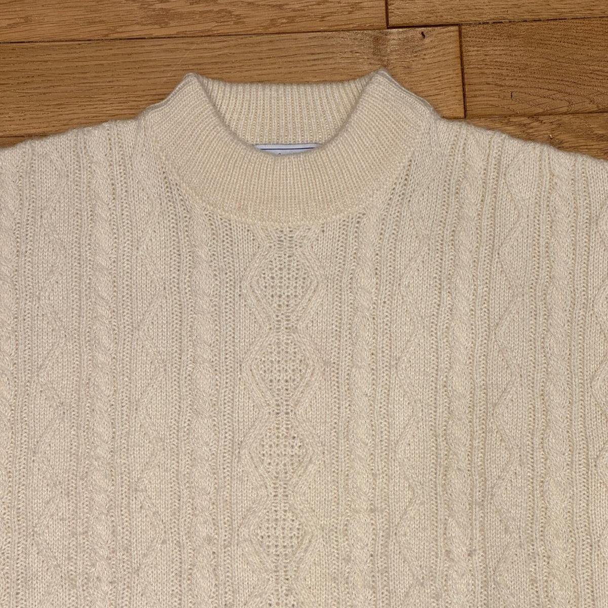 Pull écru Blanche Porte