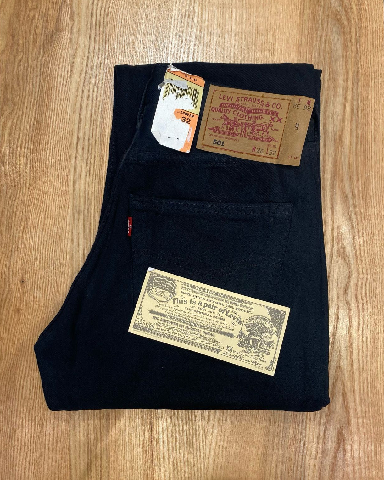 Jeans Levi's 501 W26 L32 - numéro 1M
