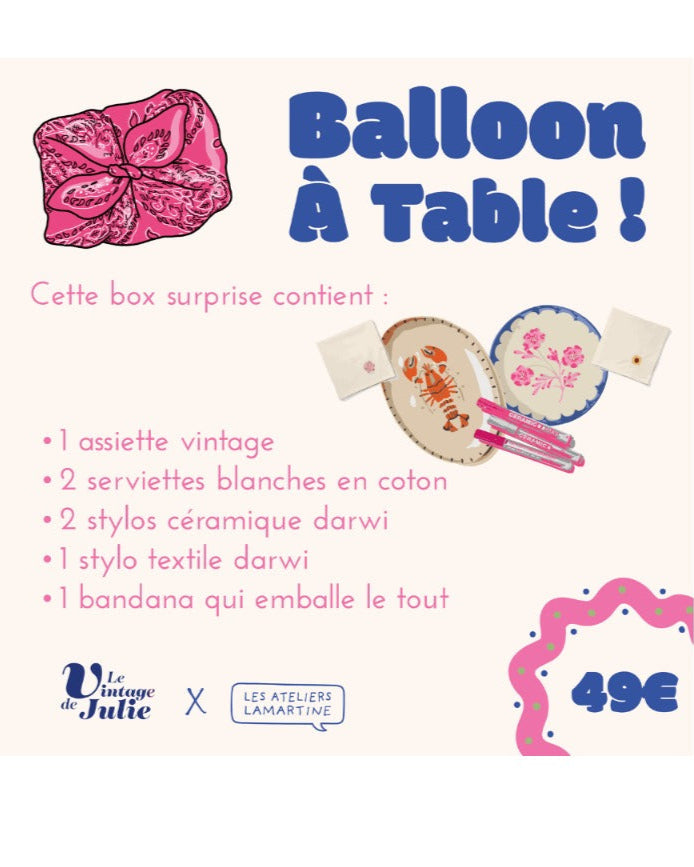 Balloon À Table ! - édition limitée