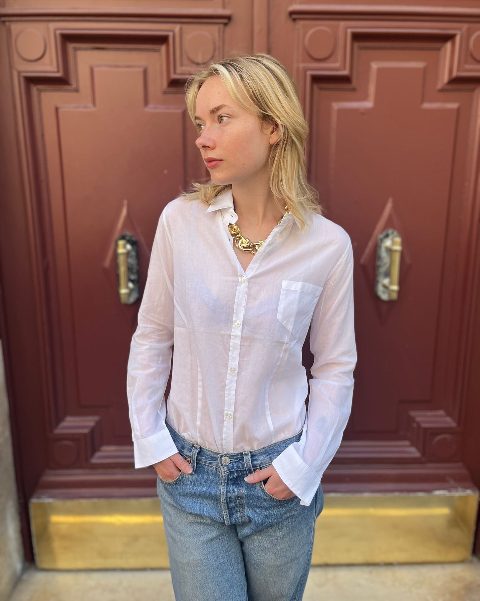 Chemise blanche Golden Goose