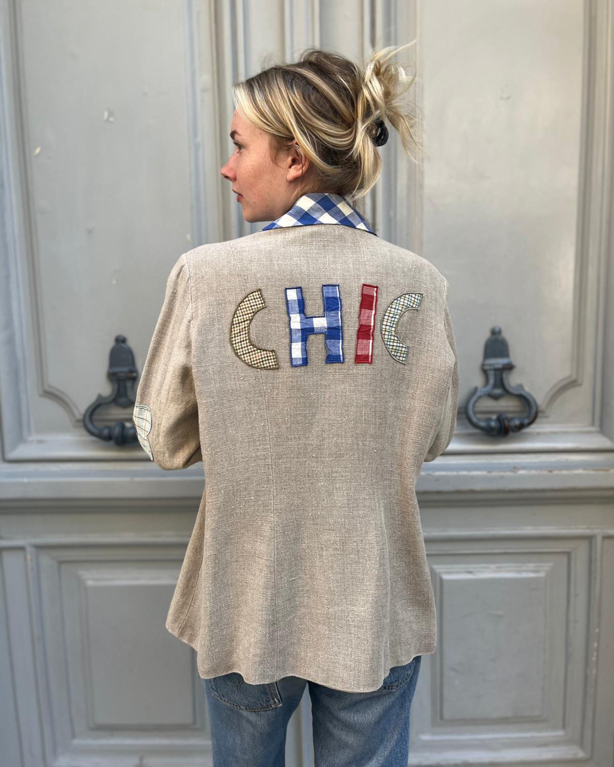 Veste patchwork Moschino